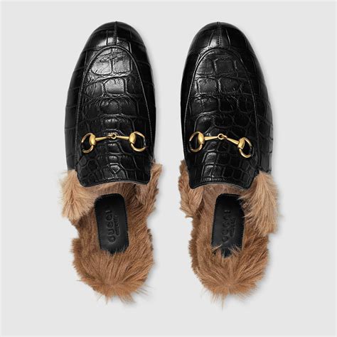 mocassino con pelo gucci|Gucci Livermore Outlet.